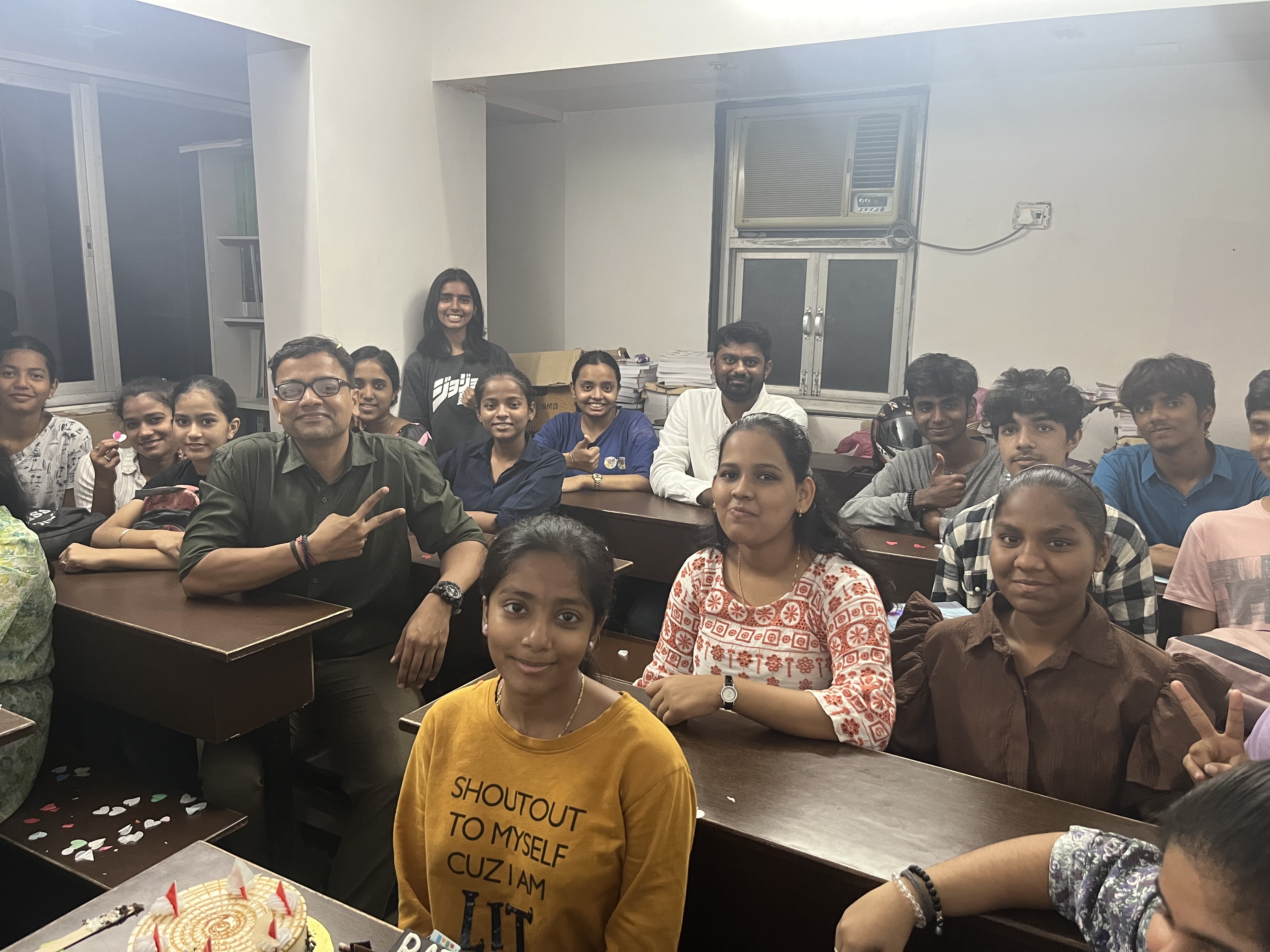 Commerce students at Vidhyashala Academy