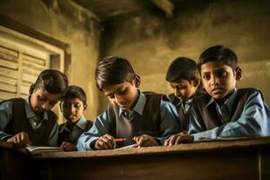 School Students at Vidhyashala Academy